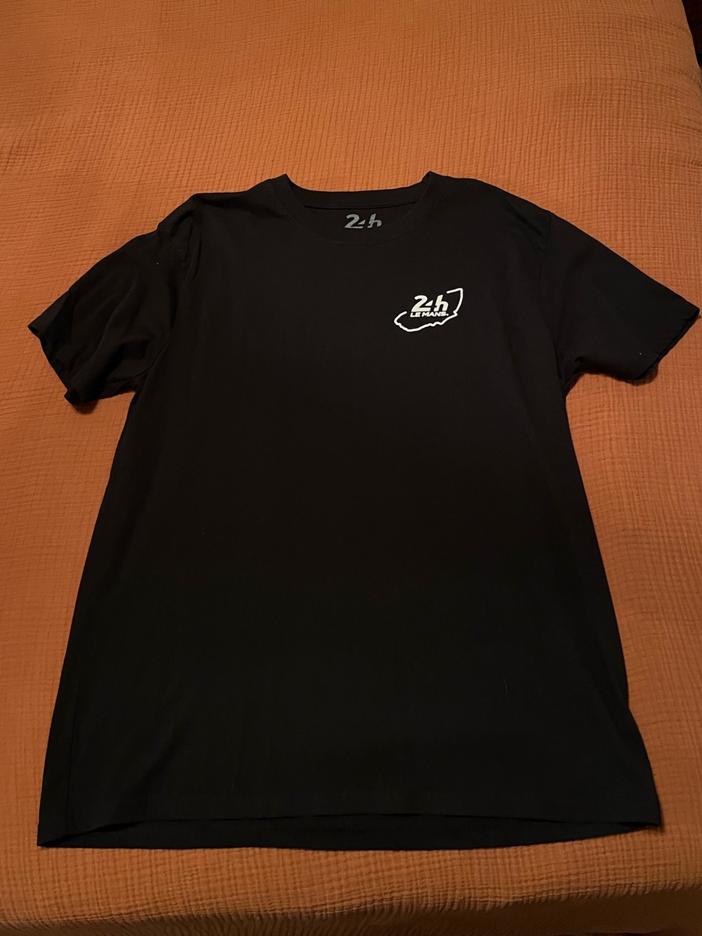 Black Logo Cotton Tee - Men's Casual Shirt